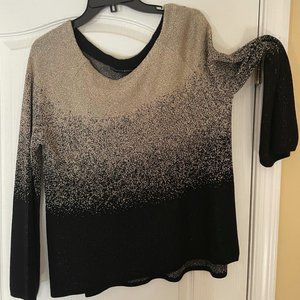 WHBM Metallic Ombre Gold Black
